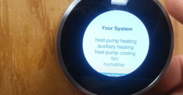 Nest thermostat regulating humidity