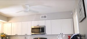 what are the advantages of having a ceiling fan in kitchen