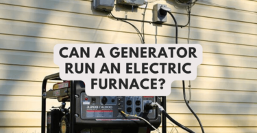 Can A Generator Run An Electric Furnace