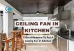 CEILING FAN IN KITCHEN