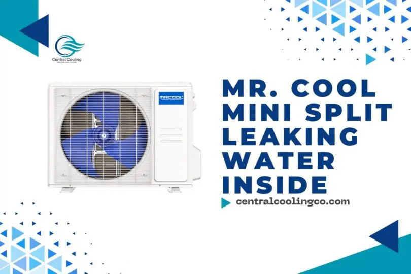 Mr. Cool Mini Split Leaking Water Inside